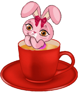 gif bisou lapin